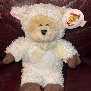 Starbucks Plush Bearista 2009 with Brown and Cream Colors